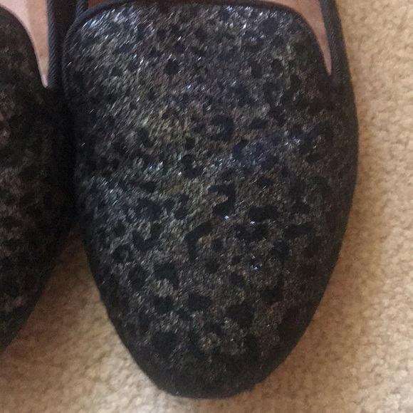 ANTHROPOLOGIE GEE WAWA SYLVIA FLATS. CALF HAIR, LEATHER. SIZE 6. LEOPARD. - Picture 4 of 10